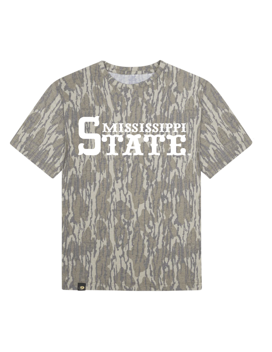 Mossy Oak Mississippi State White- Short Sleeve – VACE