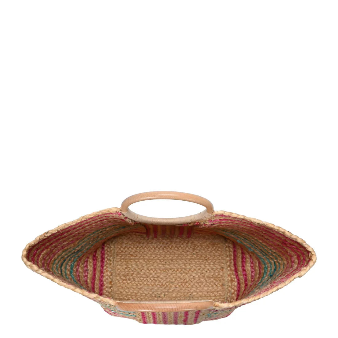Michelle Stripe Patch Beach Tote