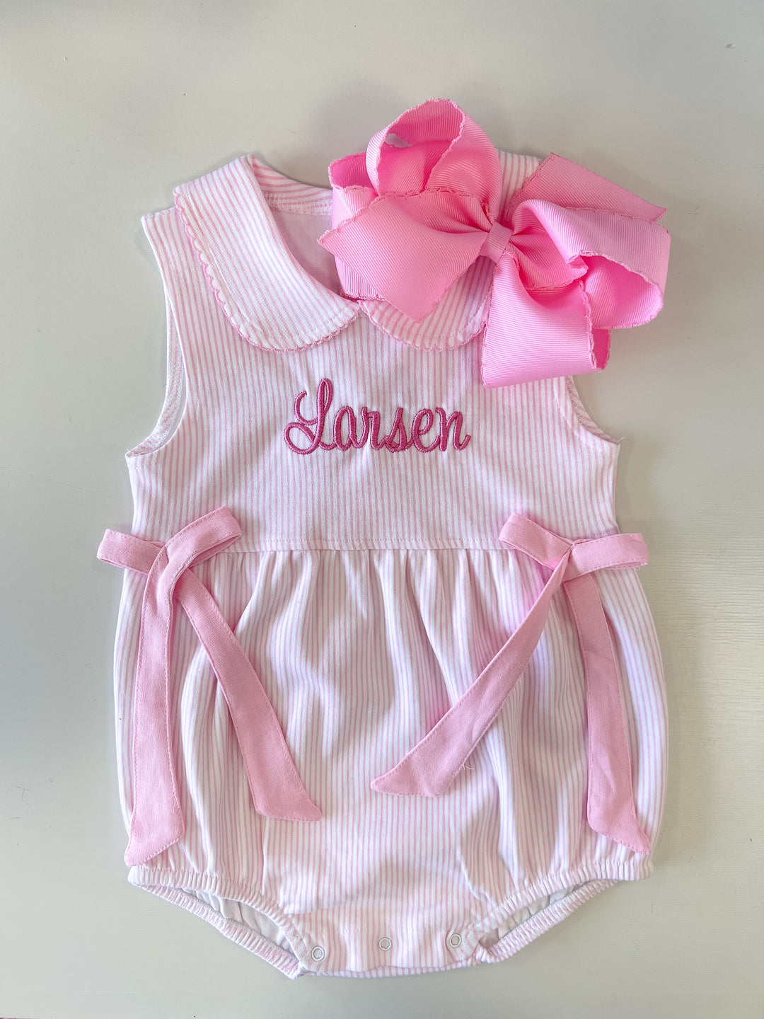 SARAH RIBBON ROMPERS