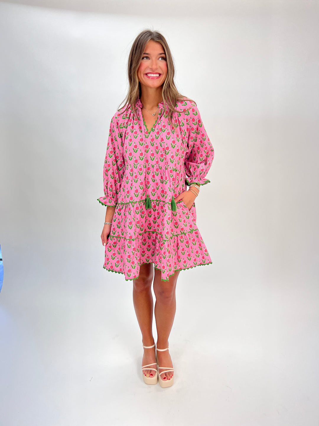 pink audrey dress Superyaya ~ Sweet Pink Audrey Dress
