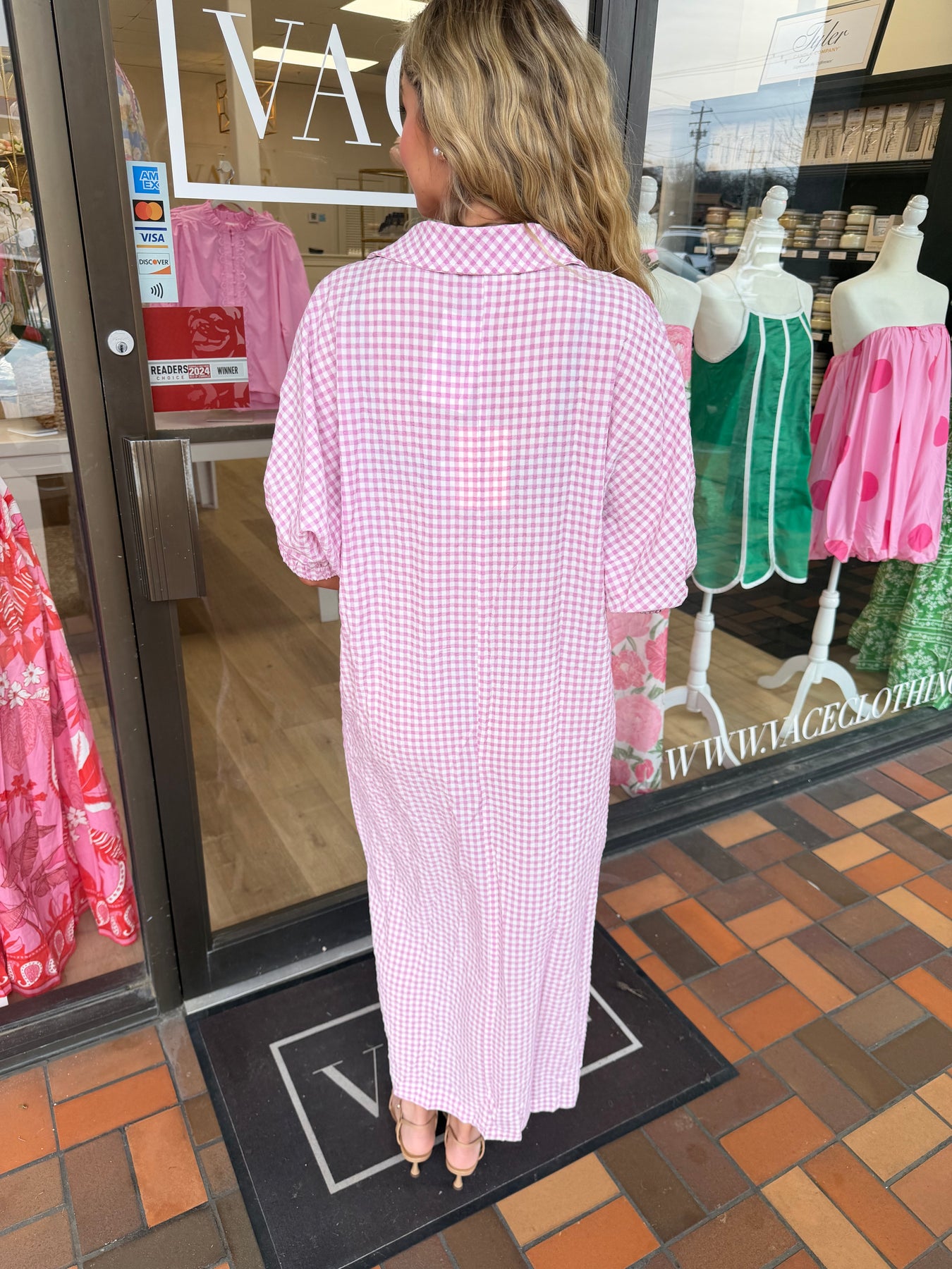 Susan Dress- Pink