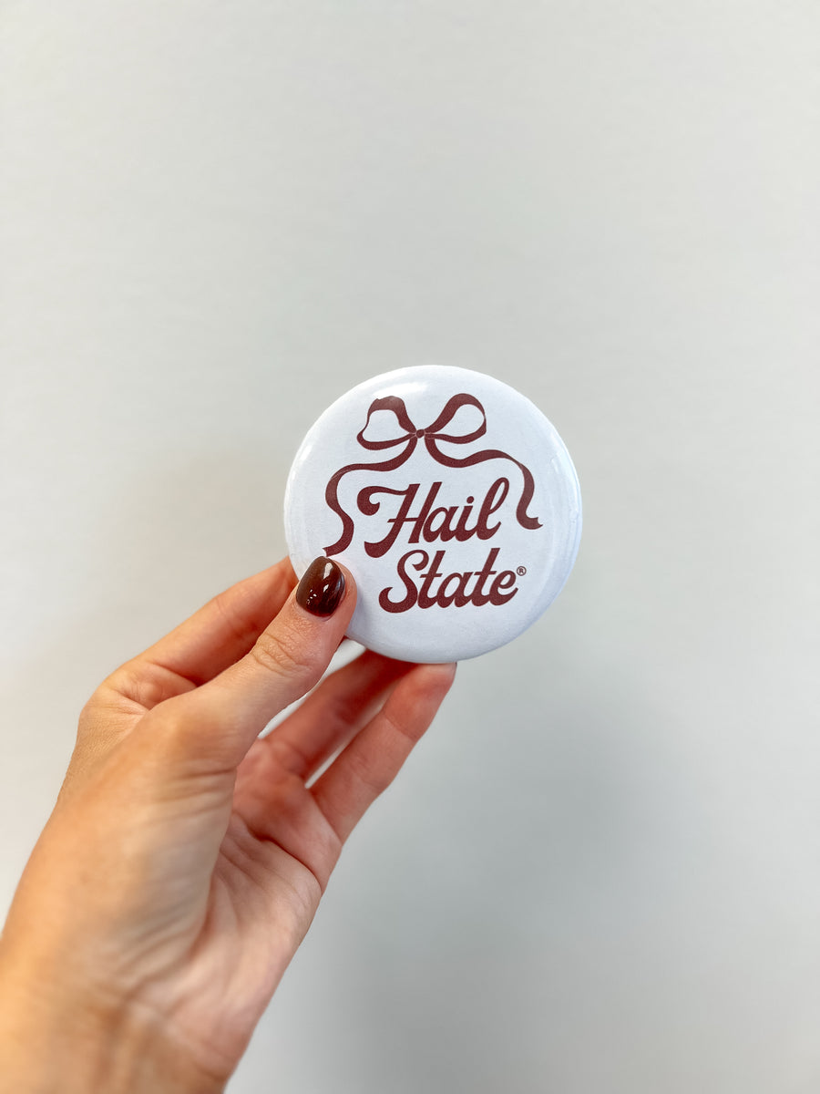 LARGE Hail State Bow Button – VACE