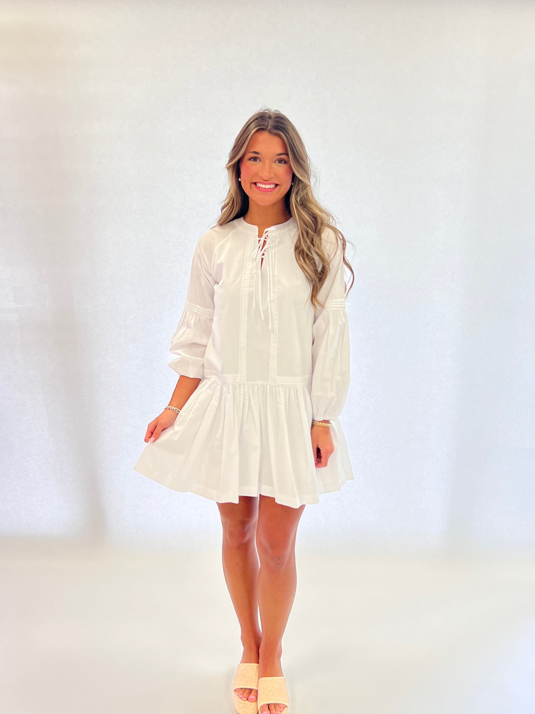 jasper mini dress Jasper Dress- White – VACE
