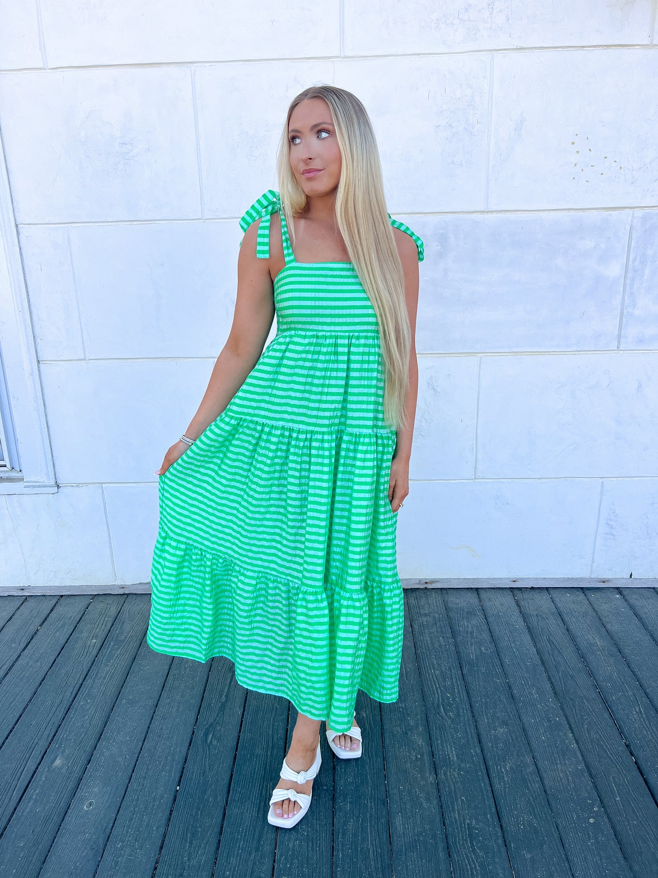 Lily Dress Green VACE