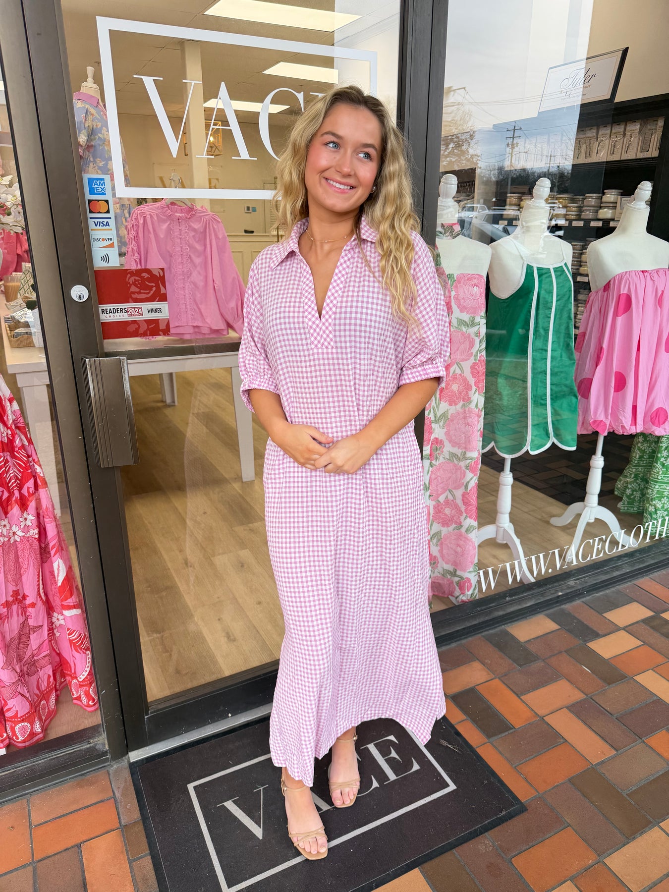 Susan Dress- Pink