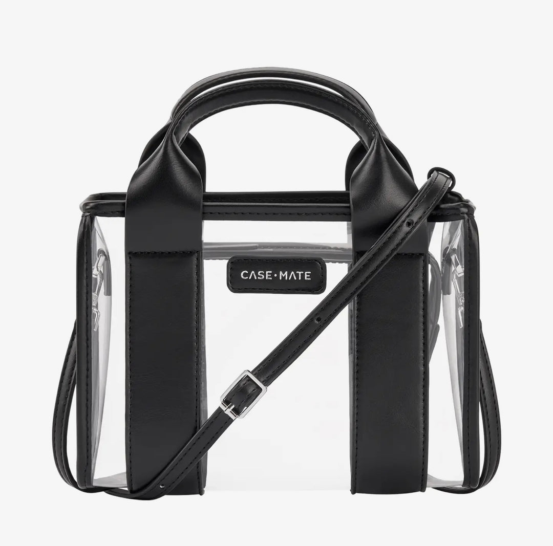Case-Mate Clear Stadium Bag- Black – VACE