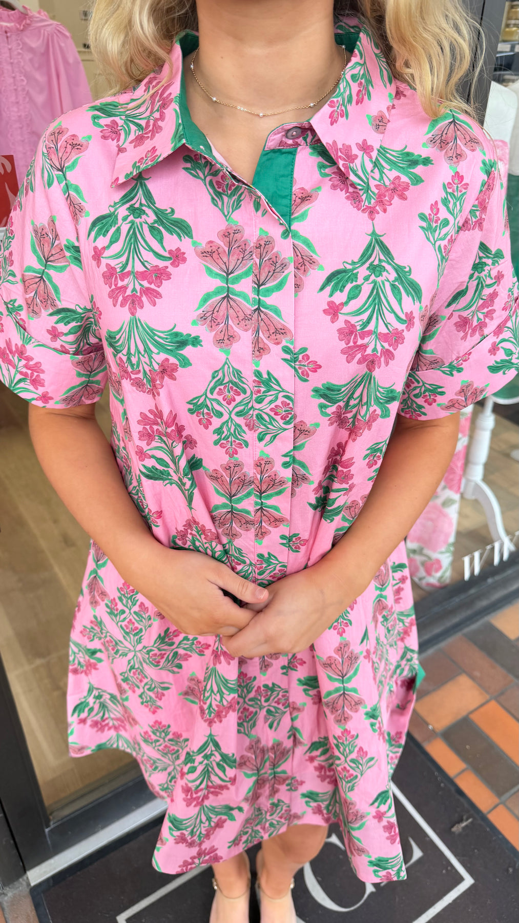 Brylie Dress- Pink