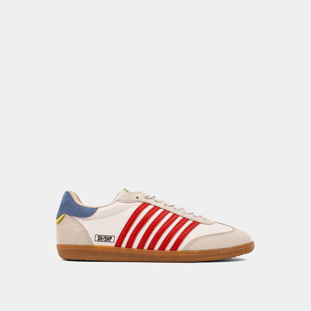 Stevie Sneaker- Red/Blue – VACE
