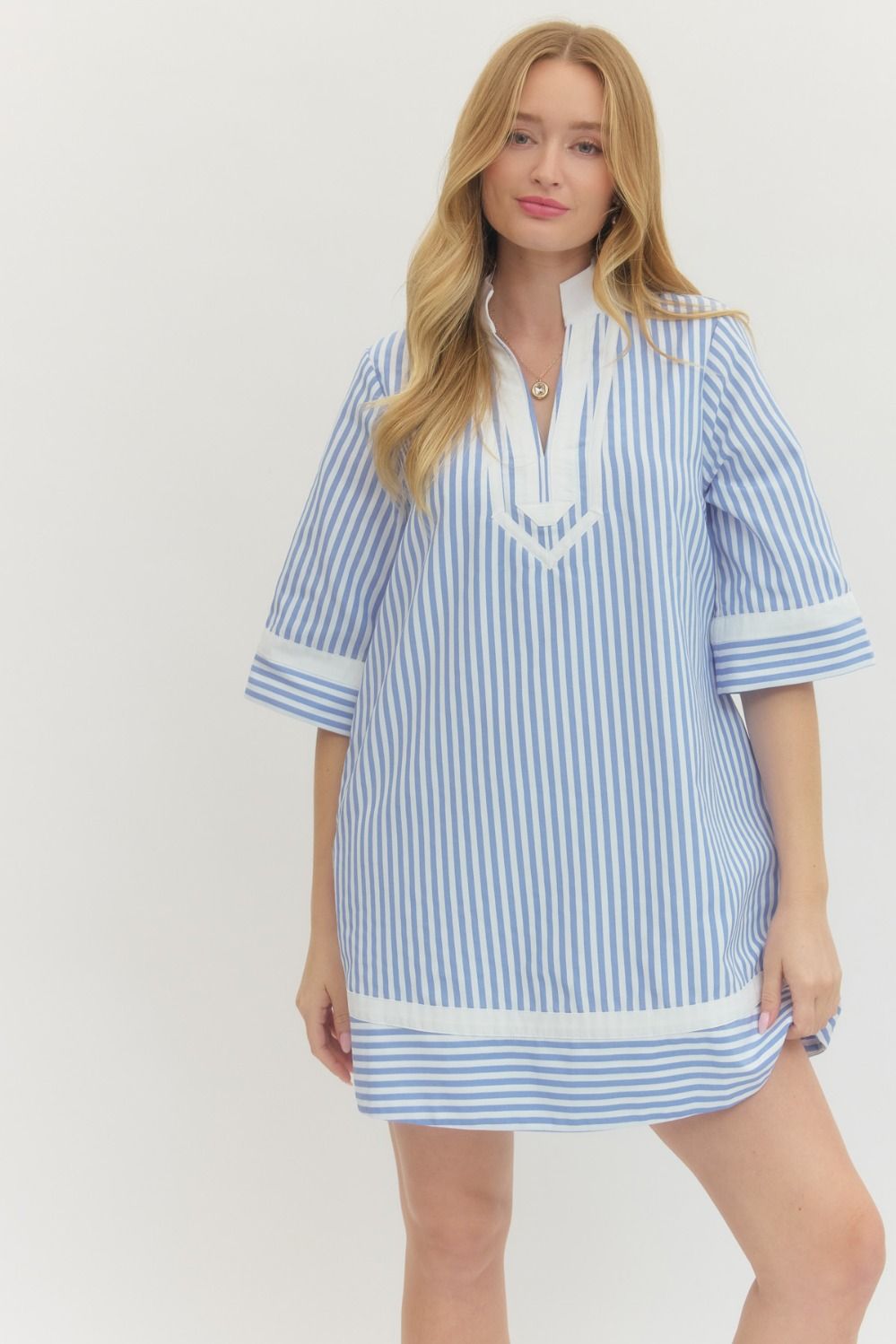 Alys Dress- Blue