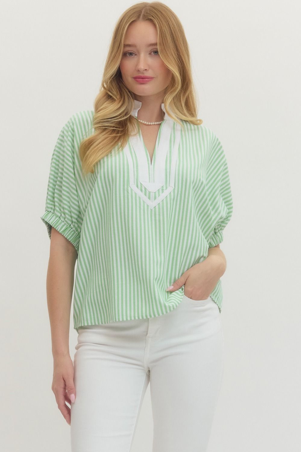 Whitney Top- Green